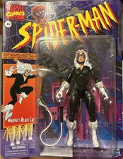 2020 Marvel Legends Retro Collection Spider-Man Series Black Cat Action Figure