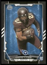2015 Bowman David Cobb Rookie Black #63 Tennessee Titans