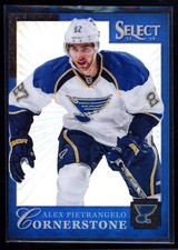 2013-14 PANINI SELECT ALEX PIETRANGELO CORNERSTONE #C-16 PRIZM #ED /25 DRYING UP