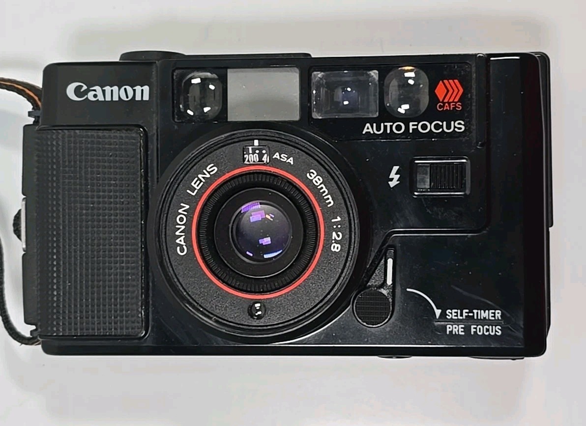 Canon AF35M 35mm Film Camera w/38mm f2.8 Lens Manuals *READ* | eBay
