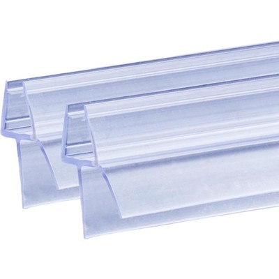 Duschdichtung 80cm für 4mm 5mm 6mm Glastüren Duschtür Ersatz dicht Gummilippe
