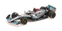 Minichamps 1:43 Mercedes Amg W13 George Russell Miami Gp 2022 Modellauto
