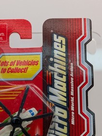Micro Machines TOXIC CONTAINMENT CREW, Helicopter & Green Soldier READ DESCRIPTI