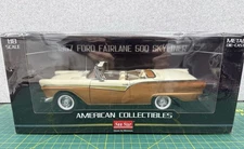 Sun Star - 1:18 Ford Fairlane 500 1957 Skyliner Bronze / Colonial White Diecast