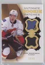 2012-13 Ultimate Collection Rookie 19/65 Sven Baertschi #URP-SB Patch 0i5j
