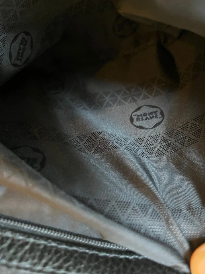 Montblanc Leather Business Messenger Bag - Image 4 of 4