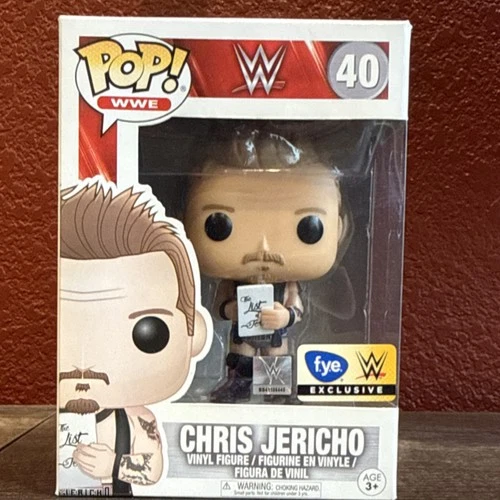 Funko Pop! WWE - Chris Jericho #40 FYE Exclusive NIB NBO