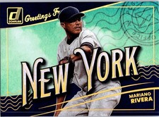 MARIANO RIVERA GREETINGS FROM NEW YORK SP  - 2026 Donruss Baseball