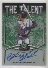 2019 Leaf Valiant The Talent Green Prismatic 51/99 Braden Shewmake Auto 5w7