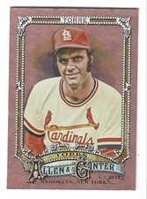 2025 Topps Allen & Ginter Silver Rainbow Foil Portrait #27 Joe Torre Cardinals