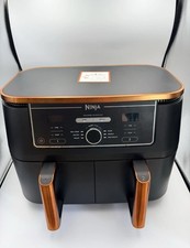 Ninja Foodi Max Dual Zone Air Fryer 9.5L Copper/Black AF400UKCP