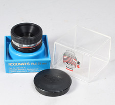 RODENSTOCK ROGONAR-S 75MM F/4.5 ENLARGER LENS IN CASE WITH CAP CLEAN GLASS