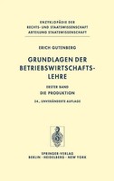 Erich Gutenberg | Grundlagen Der Betriebswirtschaftslehre | Taschenbuch (2011)