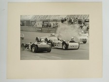 Motor Race Scorpion 7 HKX Mallock U2 UK Circuit c1955 VTG Press Photo