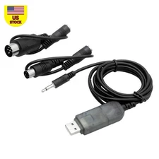 USB Simulator Cable Kit RC Helicopter Airplane Car  For FlySky FS-SM100 FS-I10 n