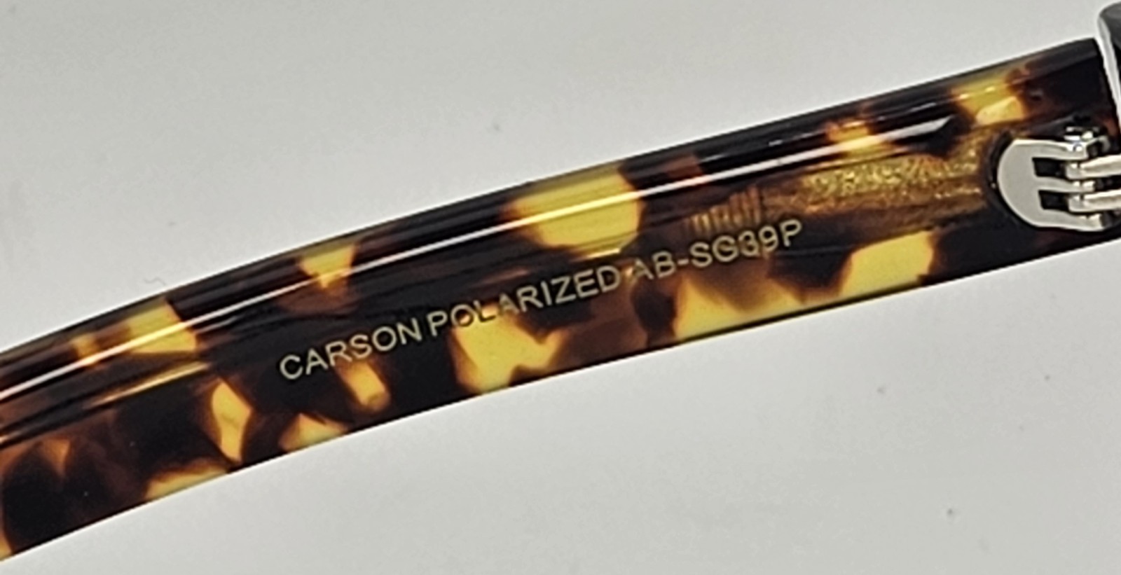 DIFF Carson Polarized Tortoiseshell Sunglasses Wo… - image 4