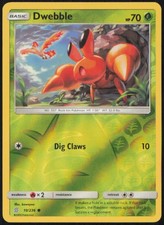 DWEBBLE 10/236 COMMON UNIFIED MINDS POKEMON REVERSE HOLO NEAR MINT on eBay
