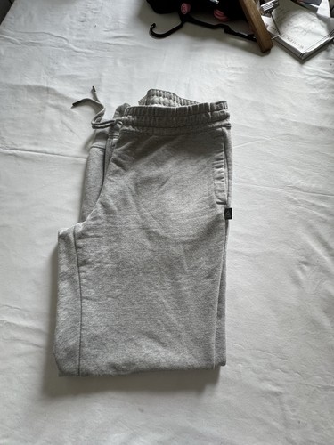 REEBOK Stretch Waist Mid Rise Grey Sweat Pants Boy's Size Small - Picture 5 of 7