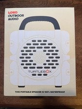 Turtlebox Cub Portable Waterproof Speaker White