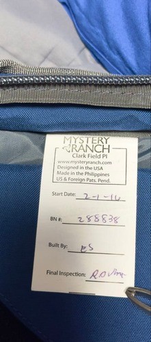 Mystery Ranch JAVA Backpack Navy 17L Outdoor Hiki… - image 8