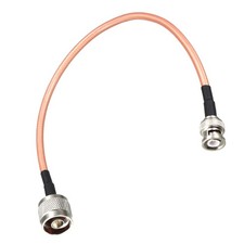 Low Loss RF Coaxial Cable Connection Coax Wire RG-142 N Male to BNC Male