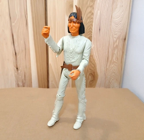 Johnny West Marx Geronimo Cowboy Action Figure 12" - 1967 & 14 Accessories