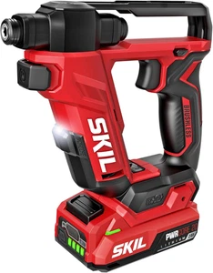 SKIL PWR CORE 20 Brushless 20V Flip Drill Driver Kit with Double Collect Flip He