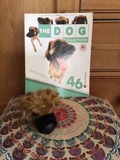 Eaglemoss Artlist Dog Collection Leonberger Puppy Plush Toy & 46 Magazine