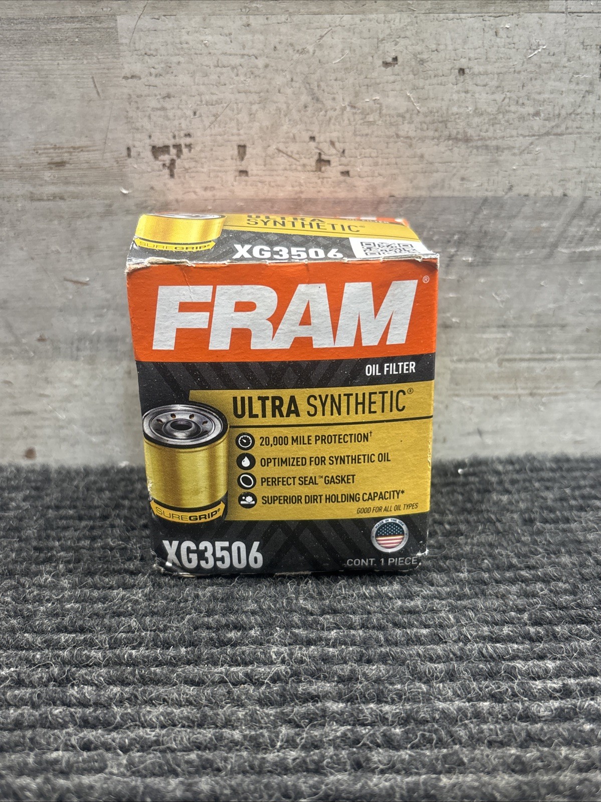 Filter (xg3506) Sure Grip Damaged Box