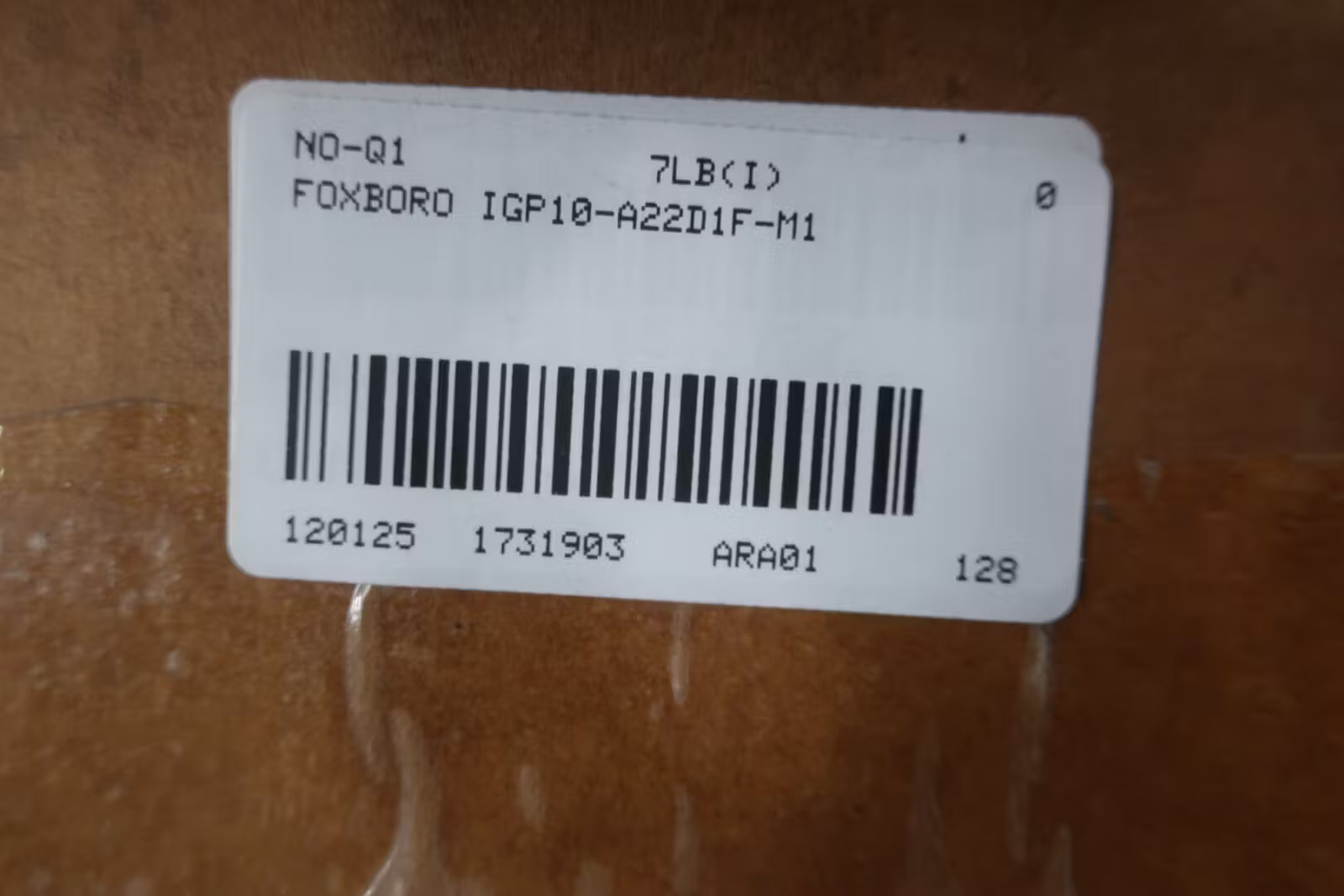 Foxboro IGP10-A22D1F-M1 Gage Pressure Transmitter 0-300psi