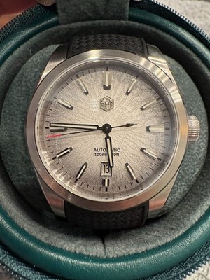 San Martin SN0144 Automatic Watch 42mm JianZhan Dial Gray-White 9015 FKM