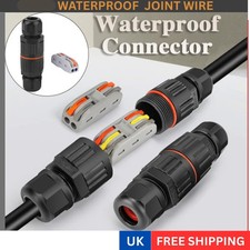 ip68 Waterproof Junction Box Connector Electric Cable Wire Slim Plug