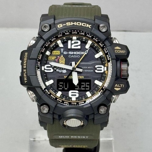 Casio G-SHOCK GWG-1000-1A3JF Mudmaster Tough Solar Black Excellent Condition - Picture 9 of 12