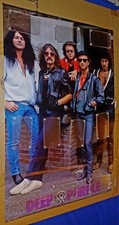 DEEP PURPLE THAMES VINTAGE MUSIC BAND POSTER #3016 22" x 34.25" (1985)