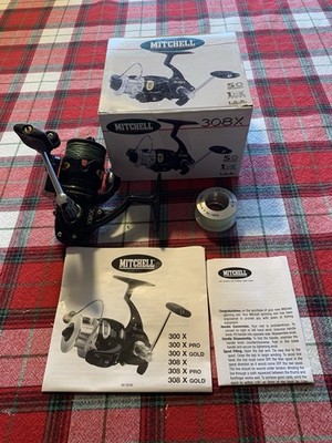 Old Stock Mitchell 308X Open Face Fishing Reel Spinning Reel