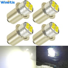 4 18 Volt White LED Flashlight Bulbs Replacement Xenon Bulb for Dewalt DW9083