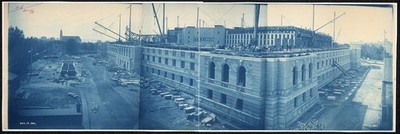 Construction of the Library of Congress, Washington, D.C., Oct. 17, 1891