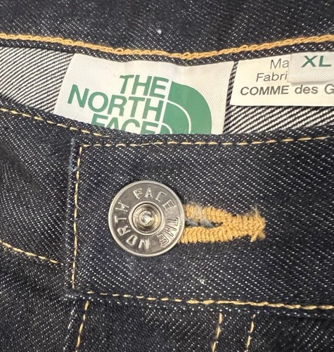 THE NORTH FACE 18SS x JUNYA WATANABE COMME des GARCONS MAN Back Logo Print XL 36 - Picture 3 of 11