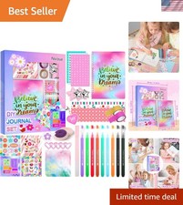 DIY Journal Kit for Girls,Toys for Ages 8-14 and Birthday Gifts for Girls.