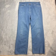Vintage Levis For Men Jeans Mens 36x30 Fits 35x29 Blue Orange Tab 80s