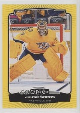 2022-23 O-Pee-Chee Yellow Border Juuse Saros #177 17p7