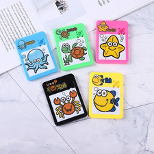 6PCS Kids Sliding Number Puzzle Toy Plastic Animal Brain Teaser Game