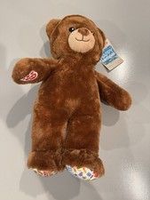 Build A Bear Happy Birthday Brown Teddy Bear Stuffed Animal BABW