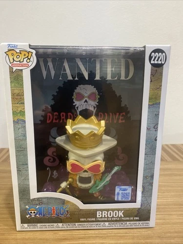 Funko POP! Animation: BROOK (Wanted Poster) #2220 TargetCon Exclusive IN HAND
