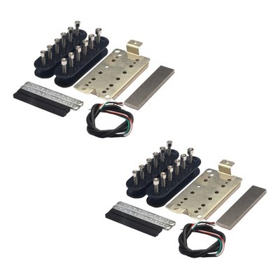 Doppelspule Tonabnehmer Zum Selbermachen Kits Ersatz für 6 Saiten E-Gitarre Zubehör