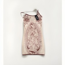 Ed Hardy MARY VESTIDO DE MALLA ENCUBRIMIENTO talla S Euphoria Maddie Perez Alexa Demie
