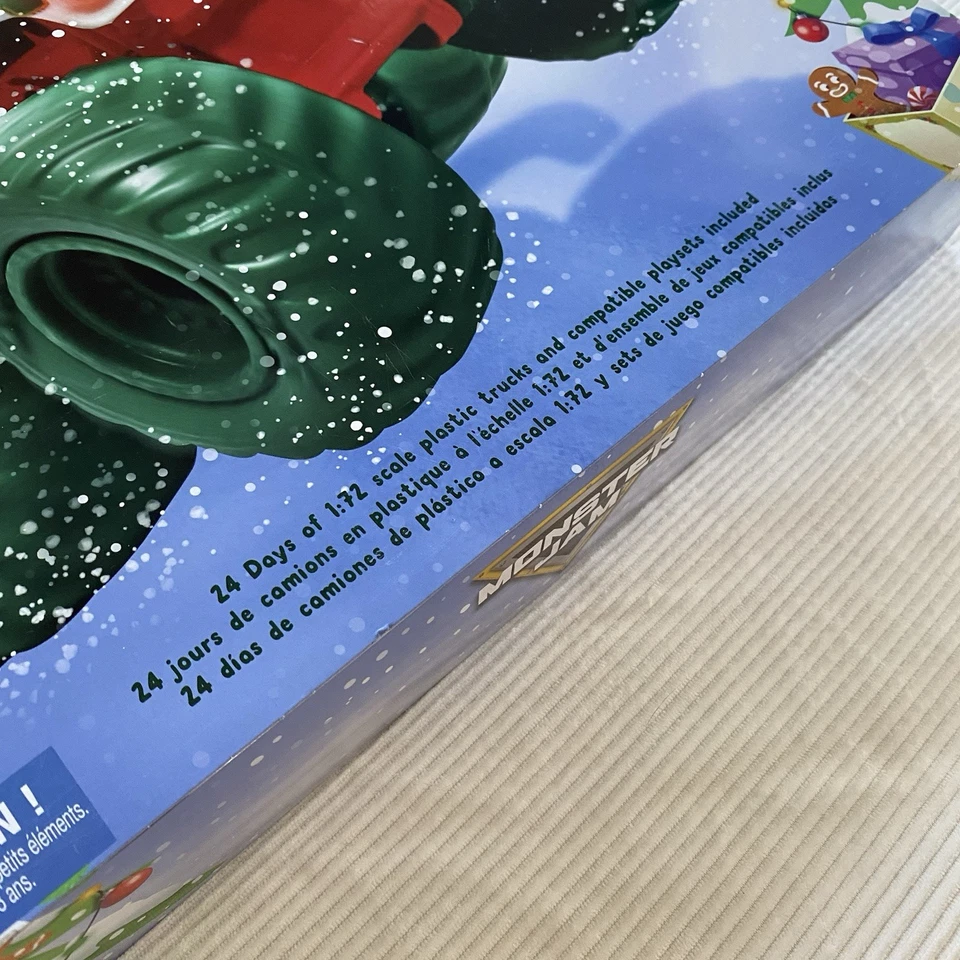 2025 ALDI Monster Jam Official Advent Calendar 24 Days of MJ Holiday 1:72 Scale - Image 2 of 4