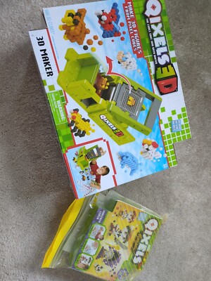 QIXELS 3D MAKER & KINGDOM Sorcerer Clash Age 4+ /5+