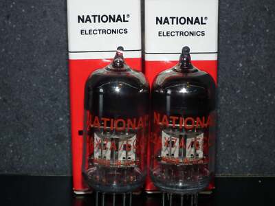 Platinum Matched Pair (2 tubes) 12AX7A National Electronics ECC83