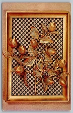 Postcard Golden Orchard Decor National Handcraft Institute